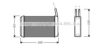 PRASCO FD6094 Heat Exchanger, interior heating